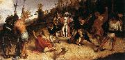Lorenzo Lotto The Martyrdom of St Stephen oil on canvas